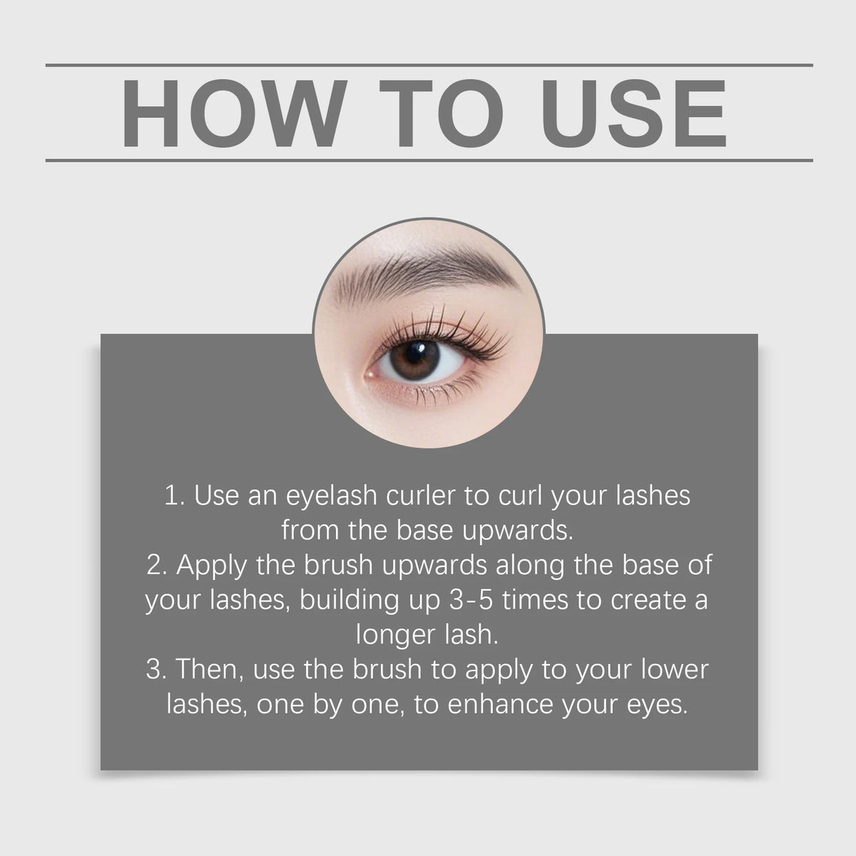 Volumizing Waterproof Mascara For Long Lasting Curl And Lash Length