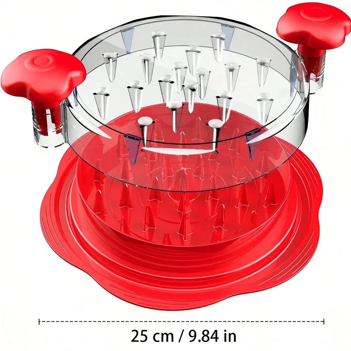 Stainless Steel Hand Crank Chicken Shredder Kitchen Tool