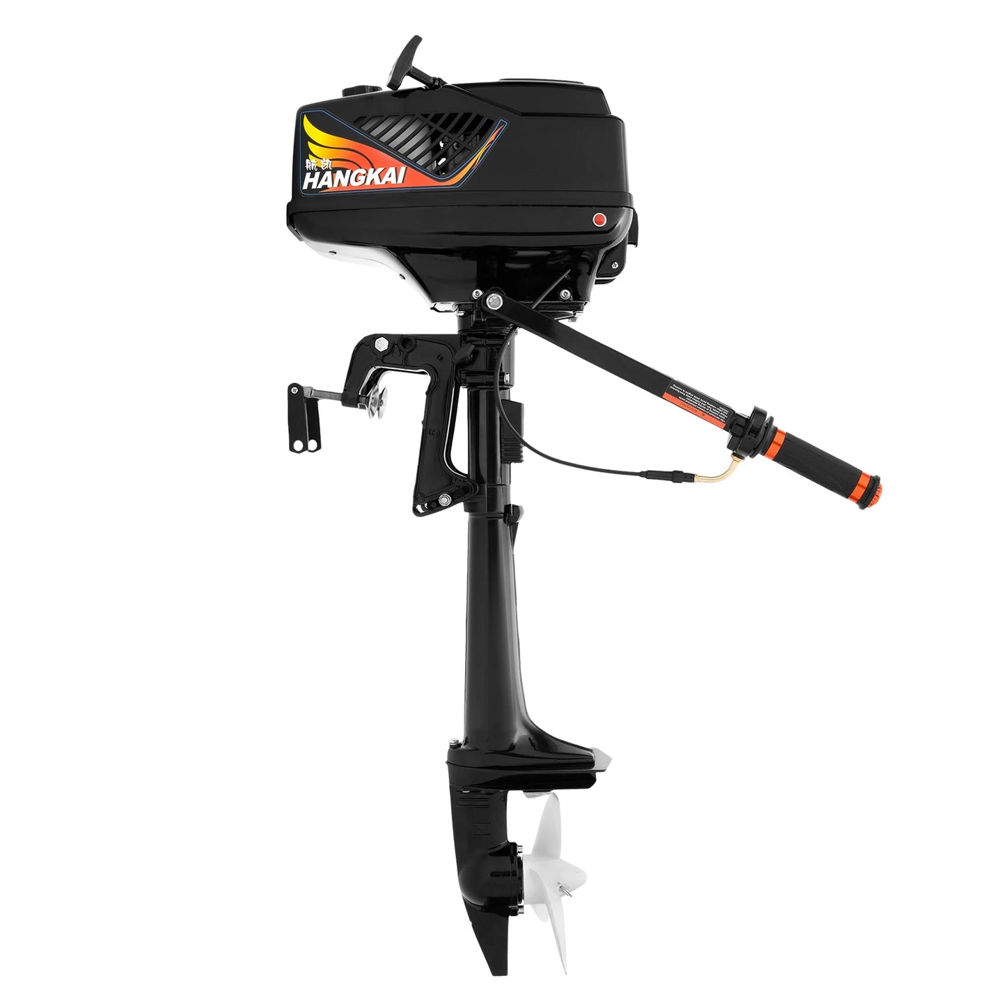 Bymaocar 3.6HP 55CC Two Stroke Outboard Motor Manual Start