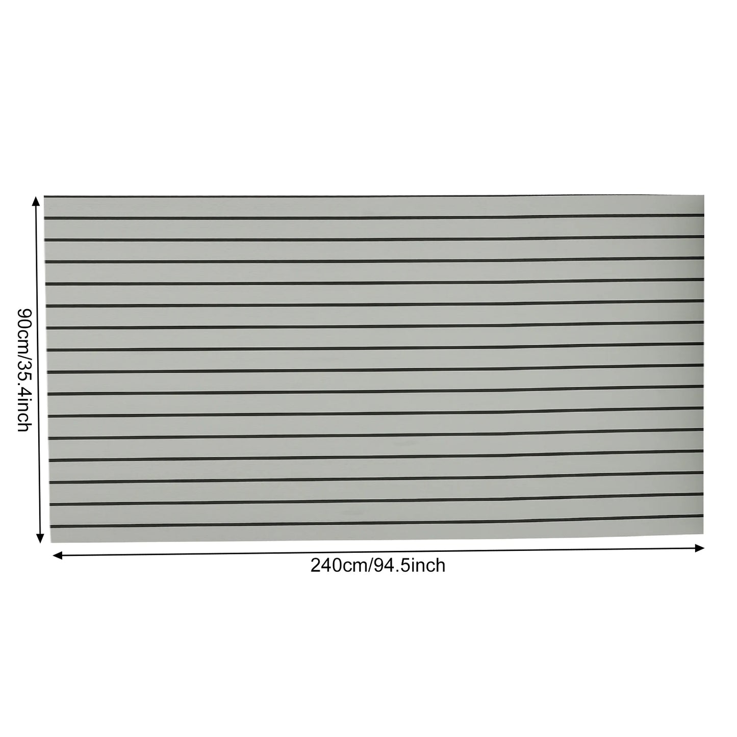 Self Adhesive Eva Teak Decking Non Slip Marine Flooring Mat