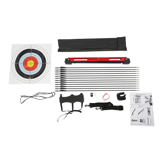 Traditional Recurve Bow Archery Set With Arrows And Accessories