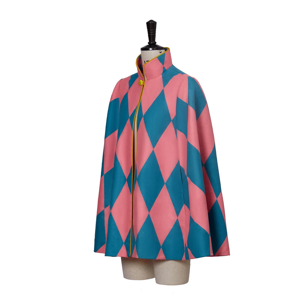 Howl Anime Cosplay Cloak Cape Costume For Adults Halloween