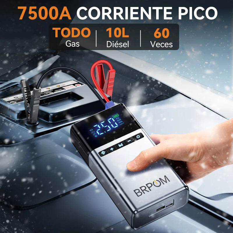 BIUBLE 4-In-1 Jump Starter Power Bank And Air Compressor