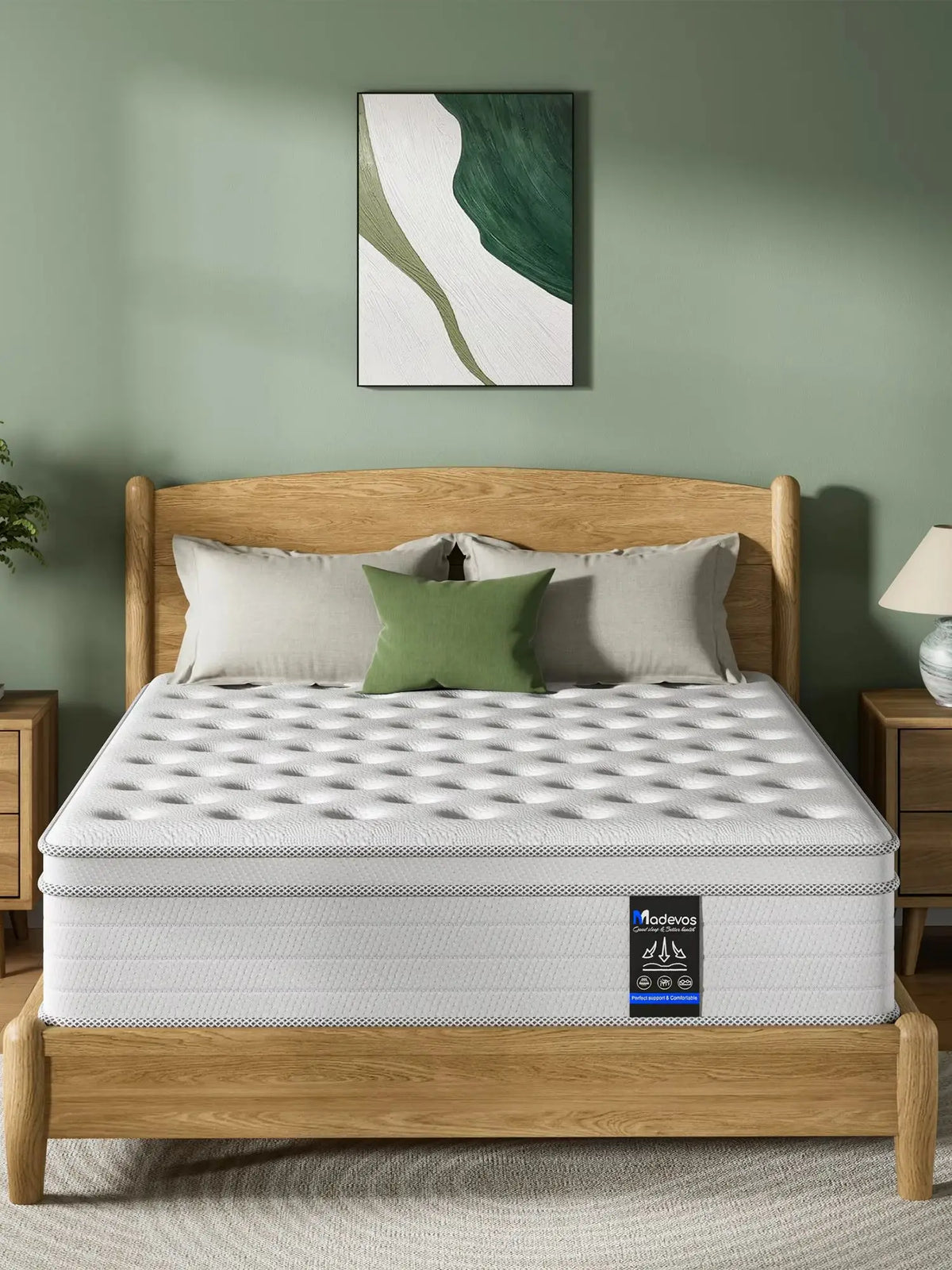 Carebody Medium Firm Hybrid Mattress With Pocket Springs