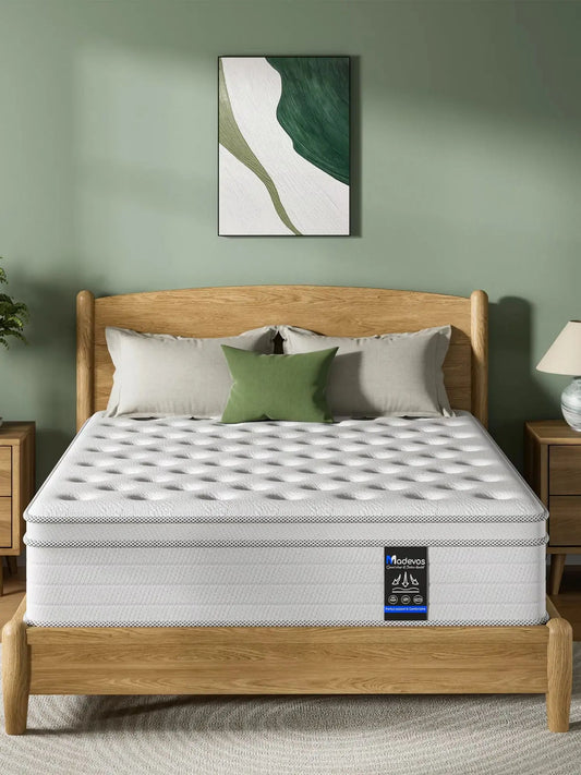 Carebody Medium Firm Hybrid Mattress With Pocket Springs