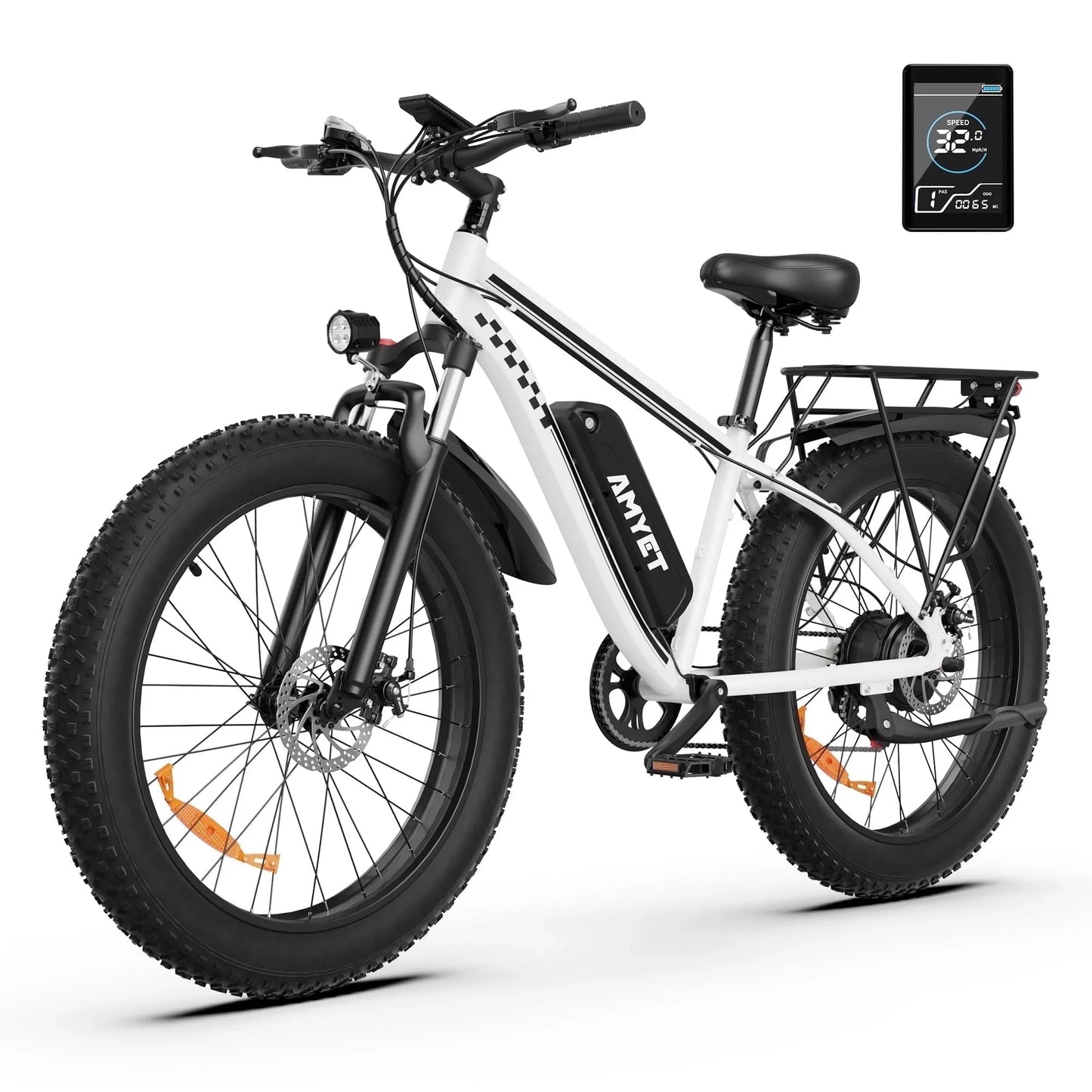 AMYET EB26 Electric Bike 1500W 48V Fat Tire Mountain Bike