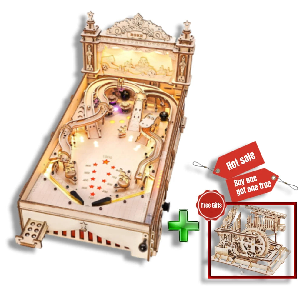 Robotime ROKR 3D Pinball Machine EG01 For Kids And Family