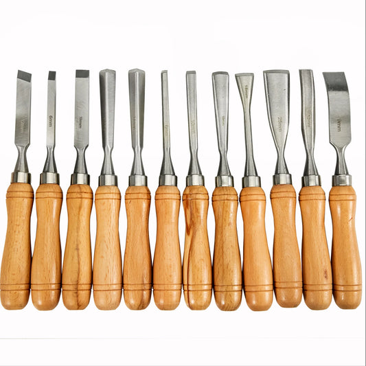 SucceBuy Wood Carving Hand Chisel Set For Professional Woodworking