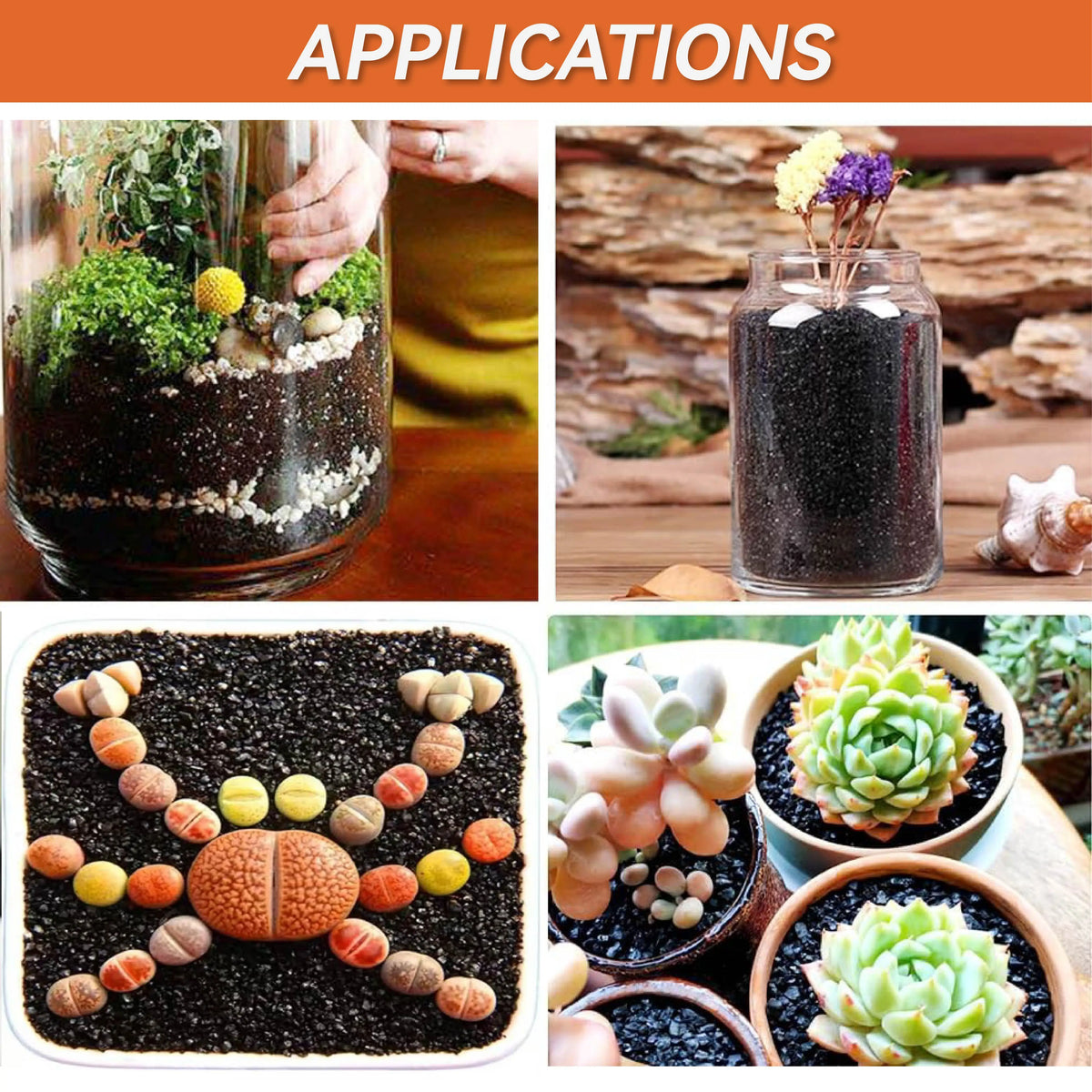Decorative Aquarium Gravel Substrate for Plants and Crafts