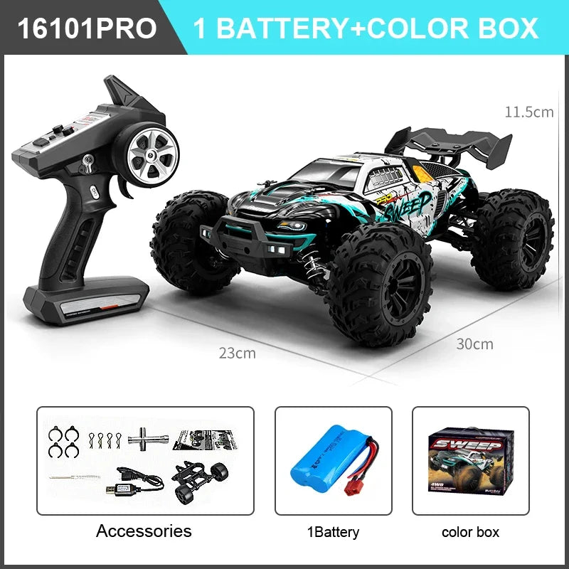 WDSZKMYF High Speed 4WD RC Car Brushless Off Road Truck