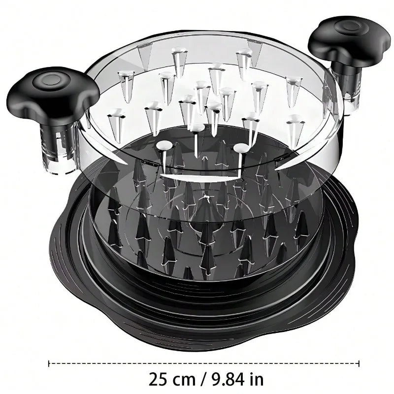 Stainless Steel Hand Crank Chicken Shredder Kitchen Tool