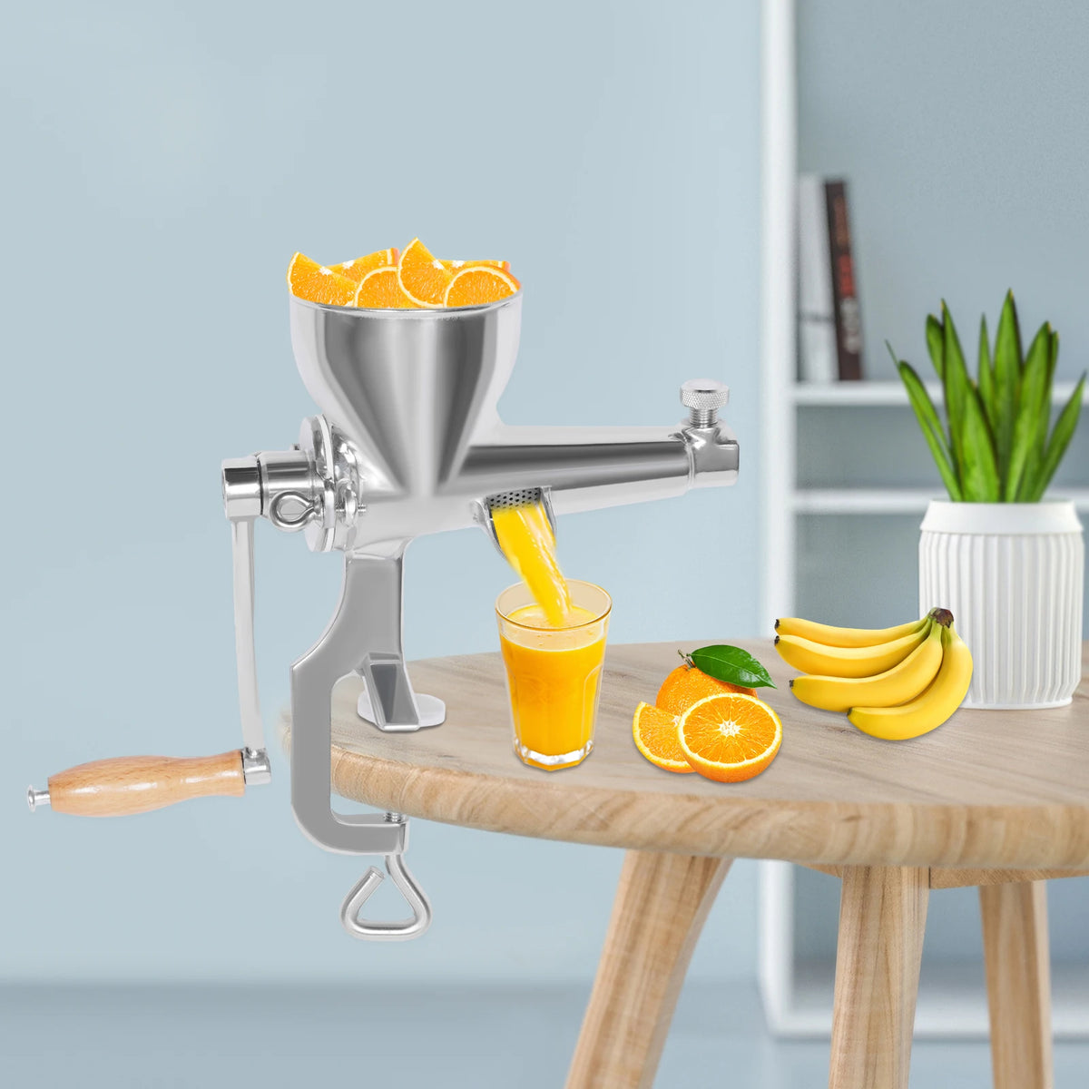 Bymaocar 304 Stainless Steel Manual Fruit And Vegetable Juicer