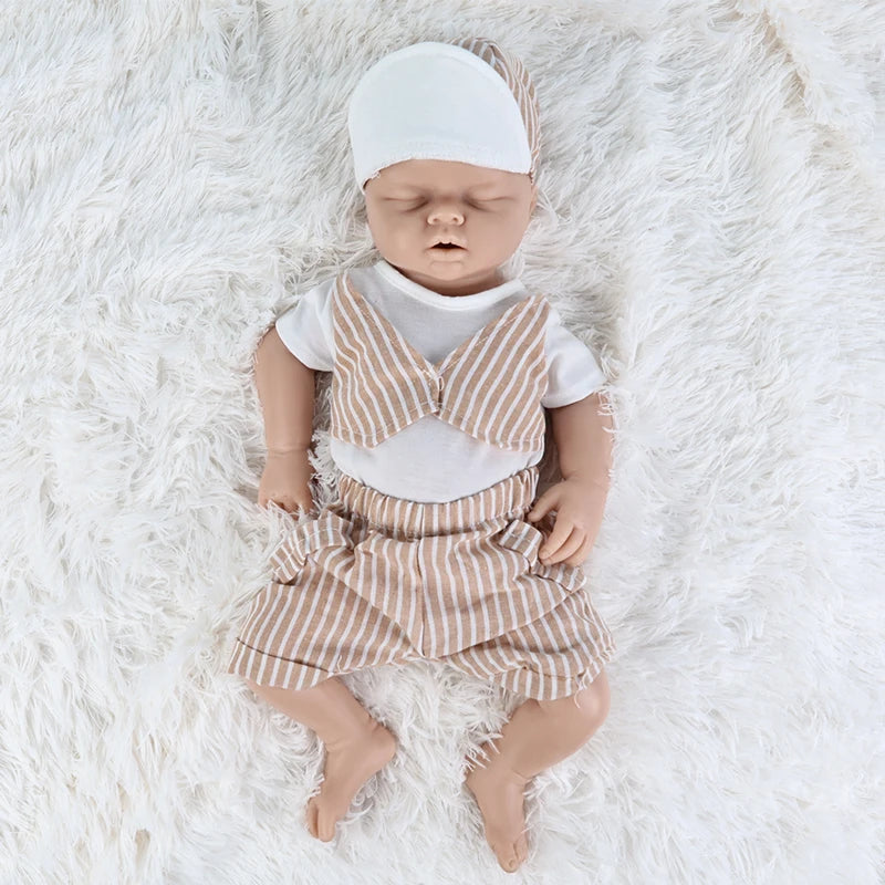 IVITA 100 Percent Silicone Reborn Baby Doll Unpainted For Collectors