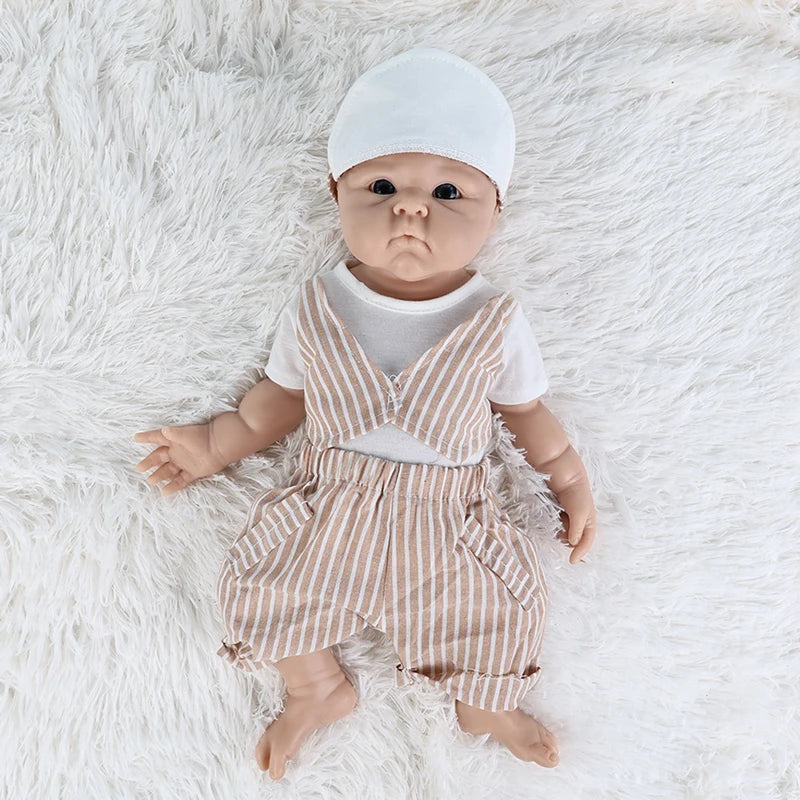 IVITA 100 Percent Silicone Reborn Baby Doll Unpainted For Collectors