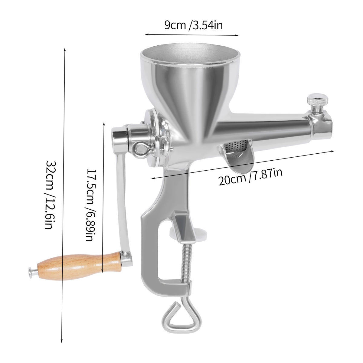 Bymaocar 304 Stainless Steel Manual Fruit And Vegetable Juicer
