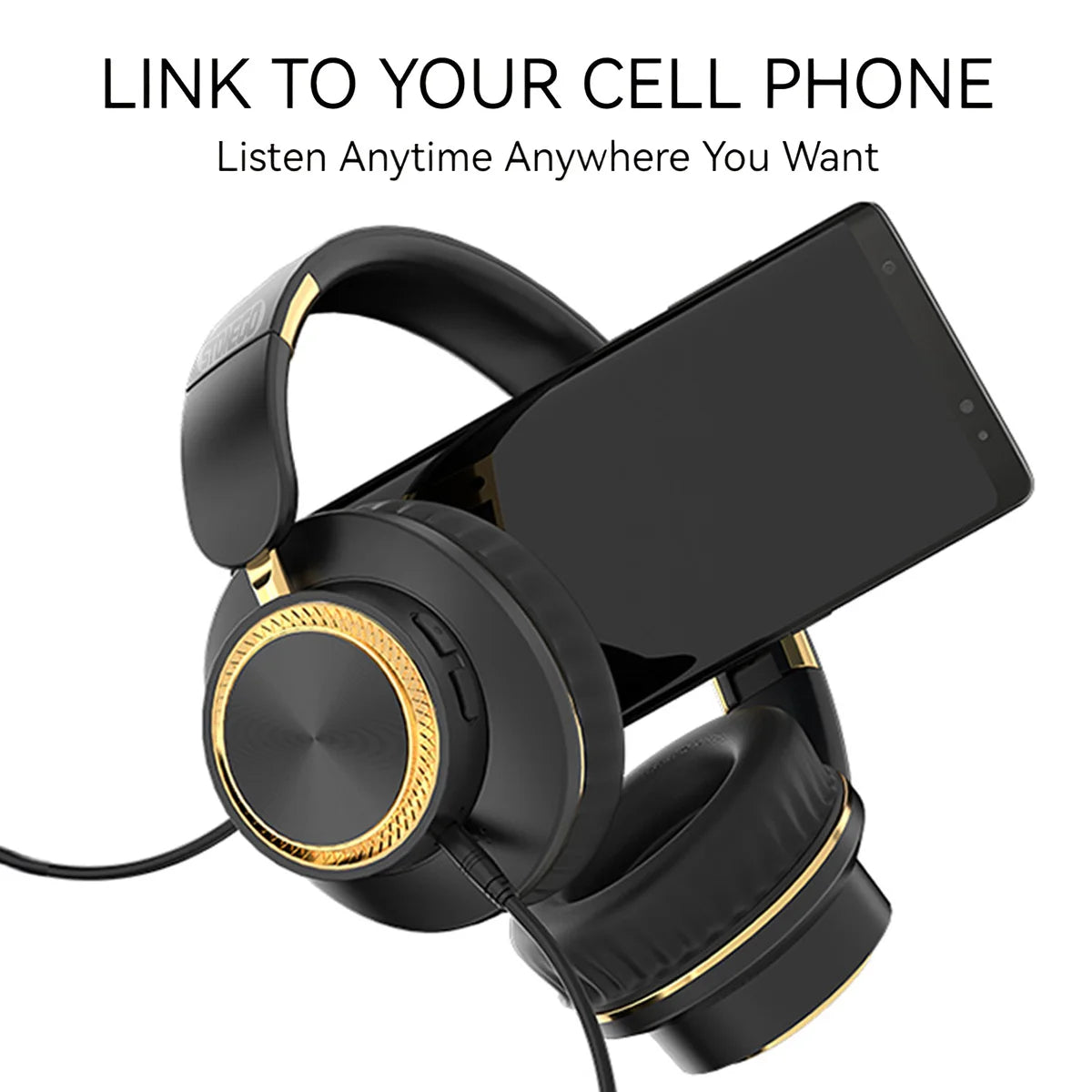 Stonego Foldable Bluetooth Headphones Featuring HiFi Stereo Sound And Comfort