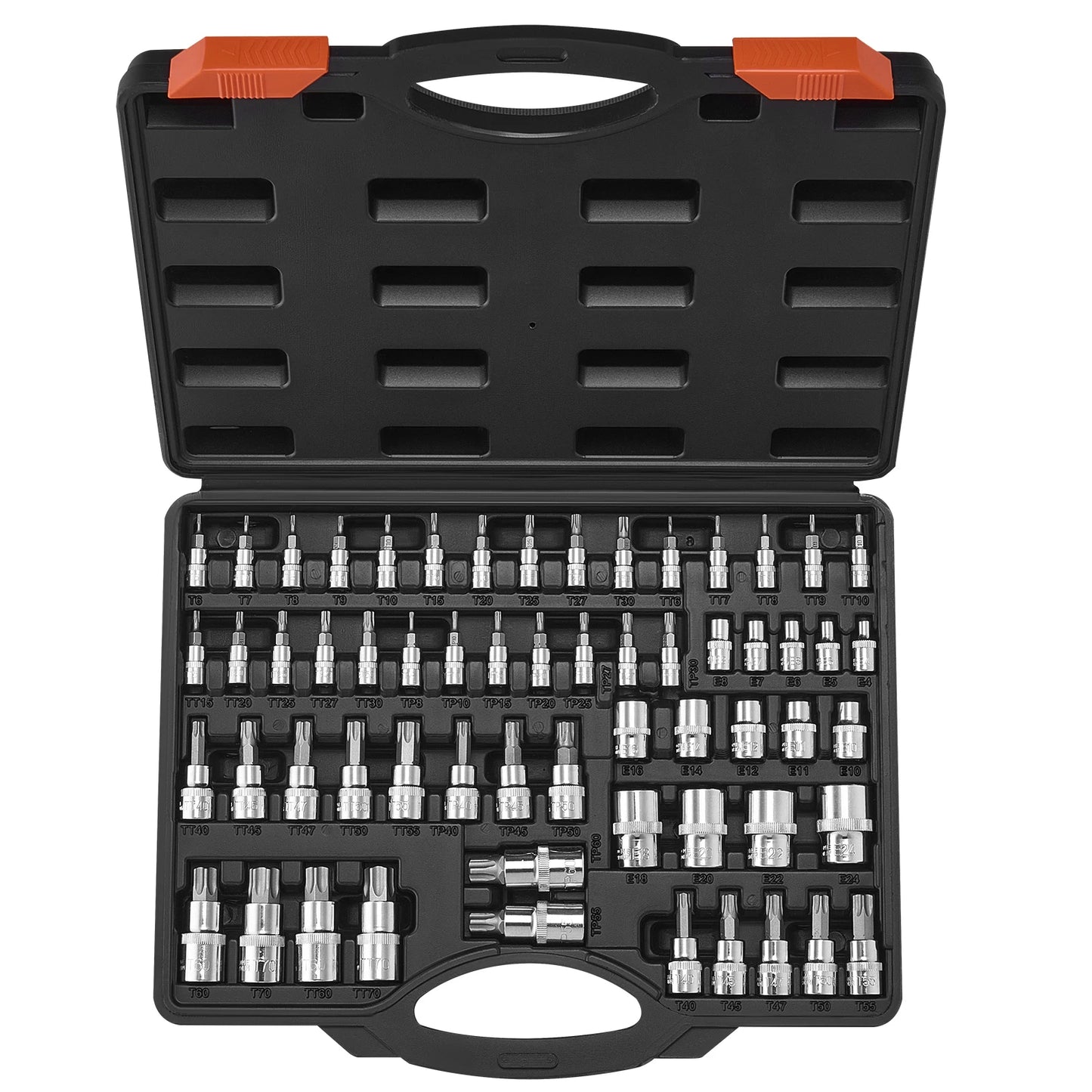 SucceBuy Torx Bit Socket Set With External Torx Sockets