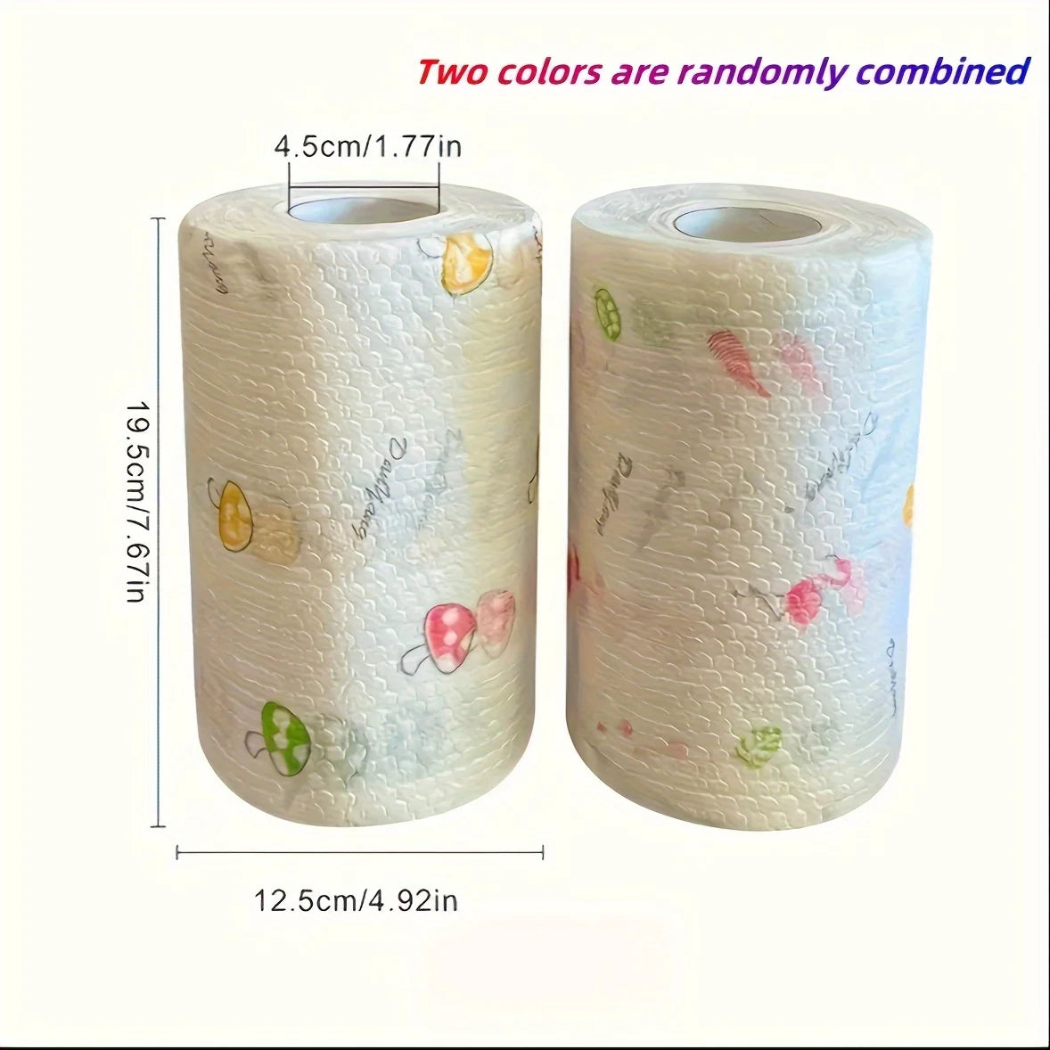 Thickened Absorbent Kitchen Dishcloth Paper Dry Wet Cleaning