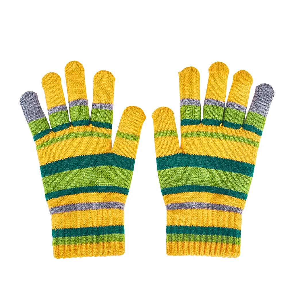 Coraline Knit Fingerless Gloves For Halloween Cosplay Costumes