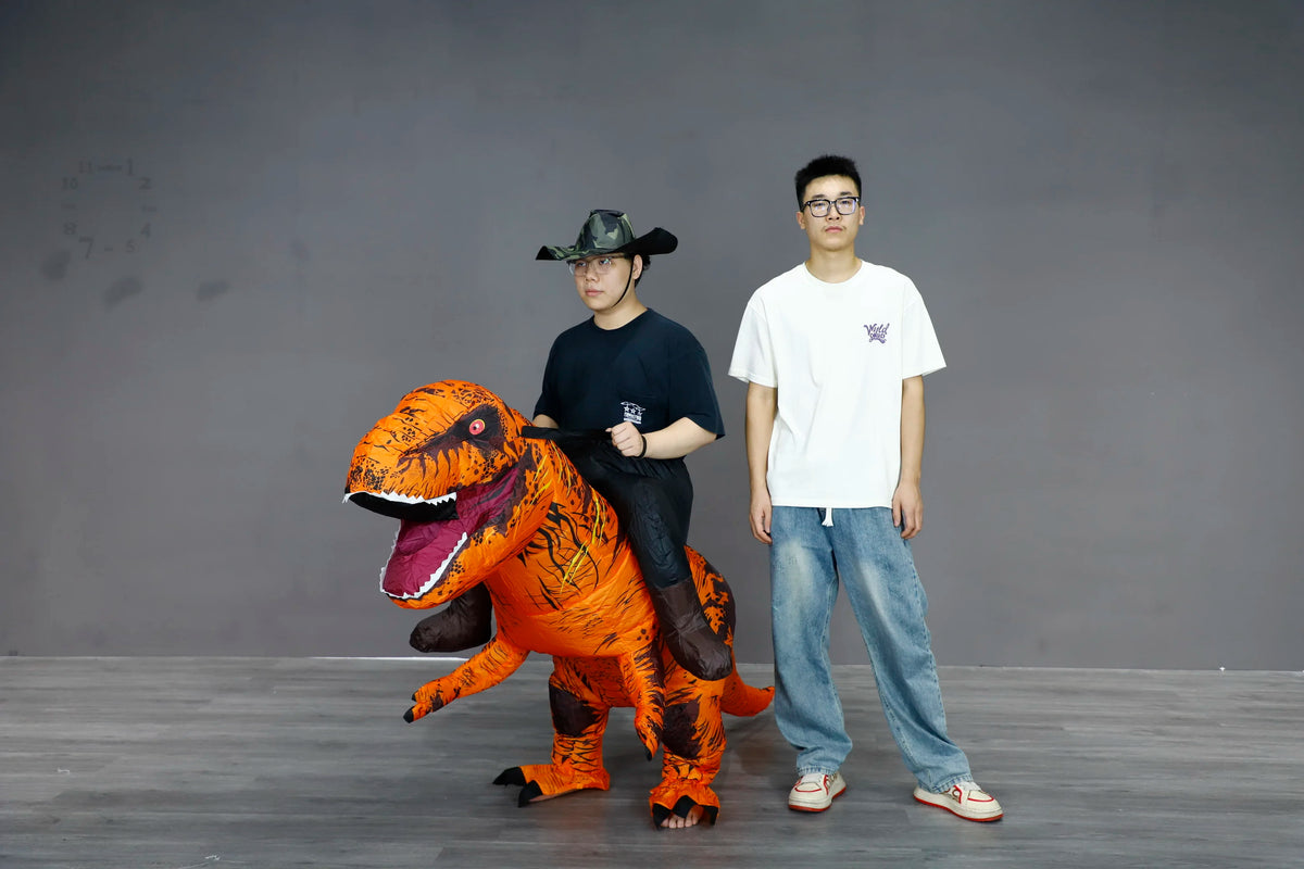 Inflatable Tyrannosaurus Rex Dinosaur Costume For Adult Cosplay
