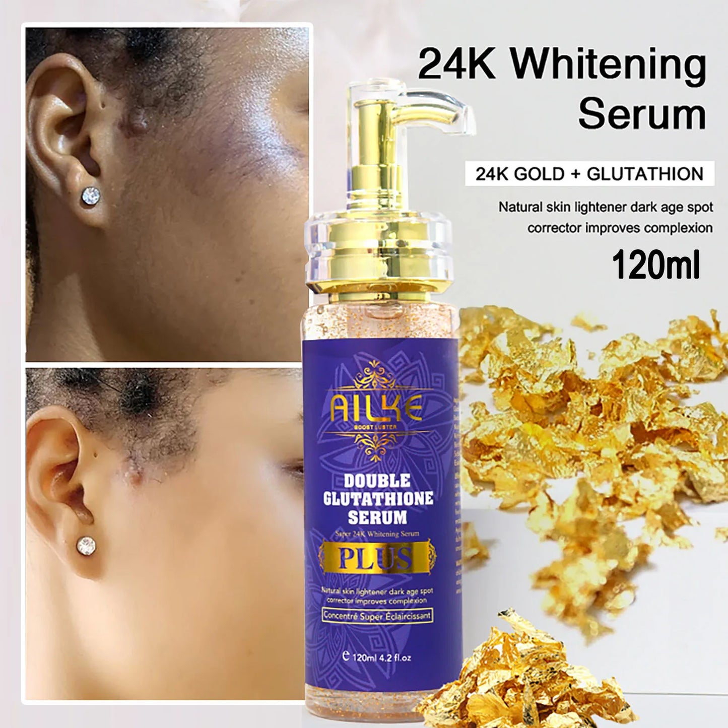 AILKE Brightening Body Milk For Even Skin Tone And Whitening