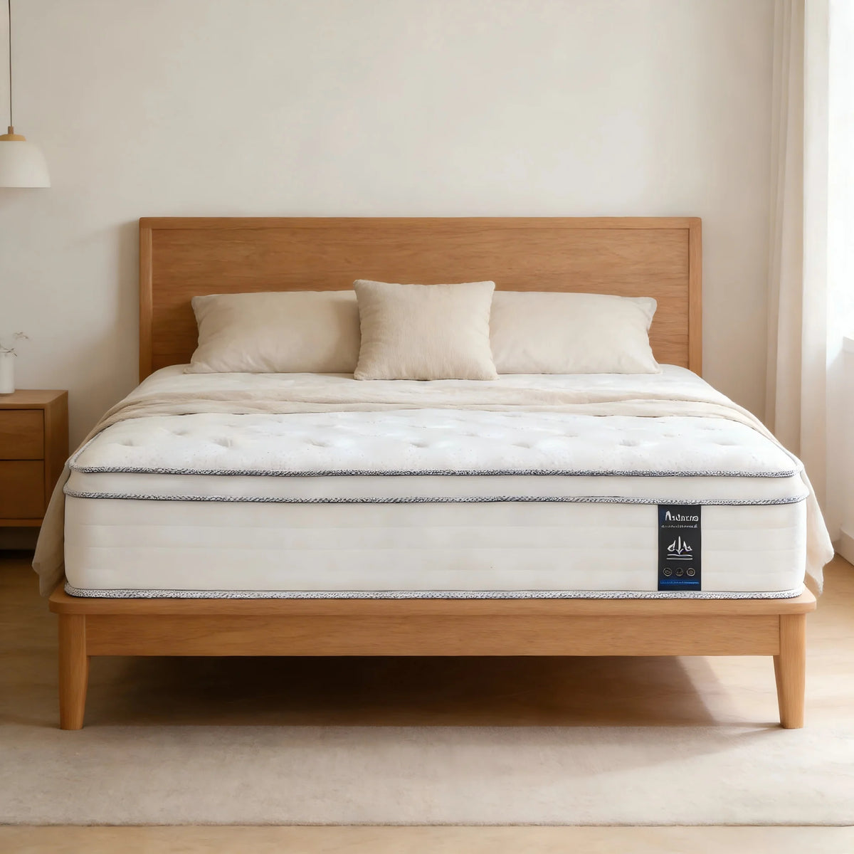 Carebody Hybrid Medium Firm Mattress With Pocket Spring Motion Isolation