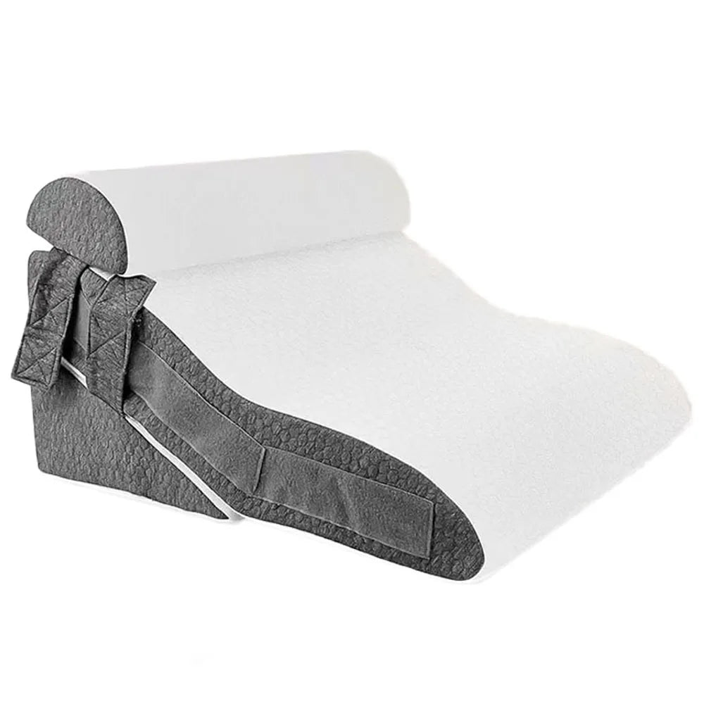 Adjustable Memory Foam Wedge Pillow With Detachable Neck Support