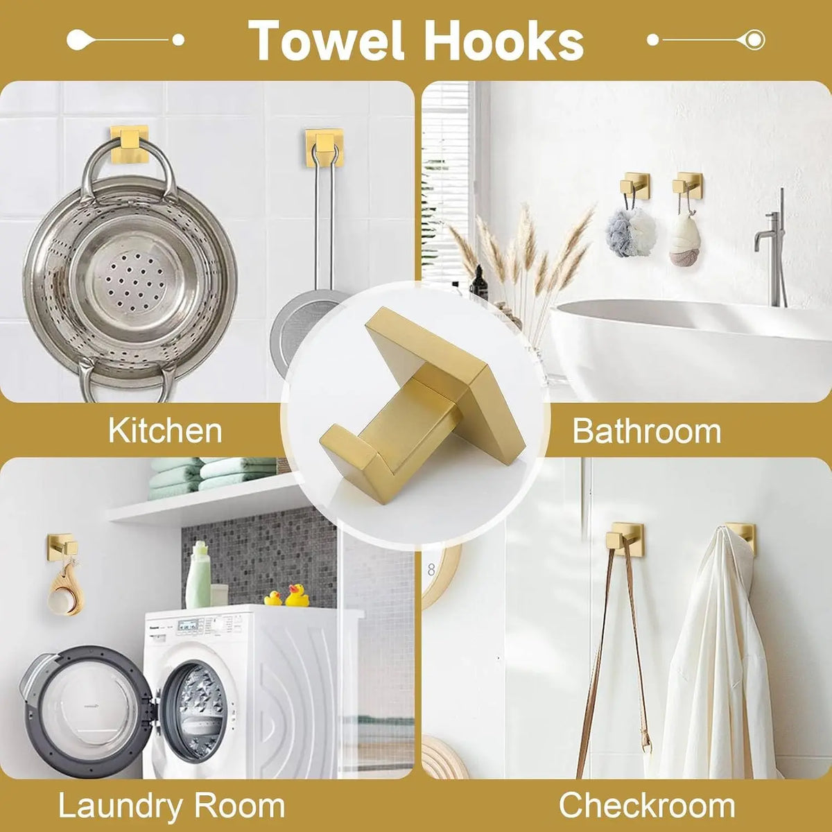 SUS304 Bathroom Hardware Set With Sturdy Steel Towel Bar