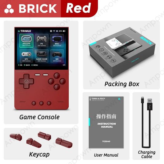 Trimui Brick Mini Retro Handheld Console Gaming Emulator