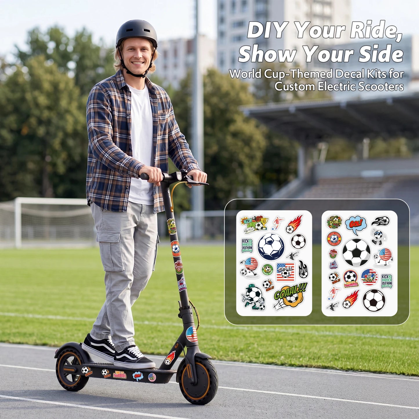 Osboo 550W Electric Scooter With Dual Suspension And 22 MPH