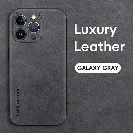 Dixsg Luxury Leather Phone Case With Shockproof Protection