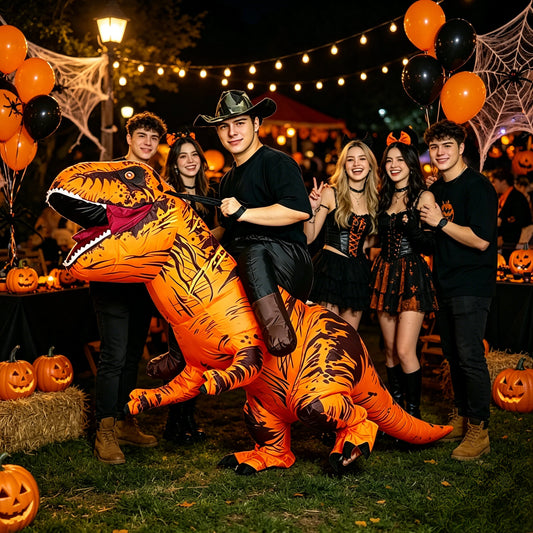 Inflatable Tyrannosaurus Rex Dinosaur Costume For Adult Cosplay