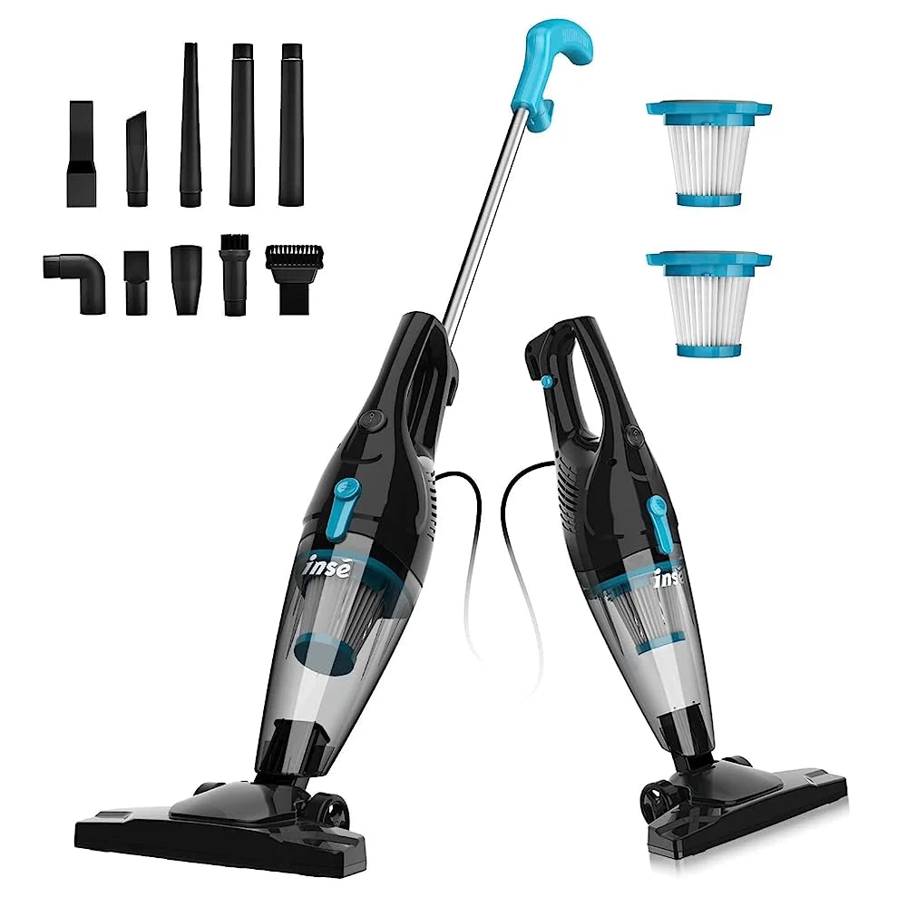 INSE 600W Corded Vacuum Cleaner 3-In-1 Handheld For Home