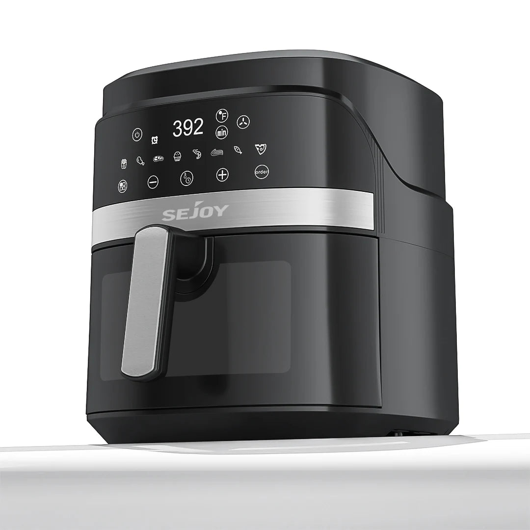 SEJOY 8-In-1 Air Fryer Oilless Cooker For Roast Bake Dehydrate Keep Warm