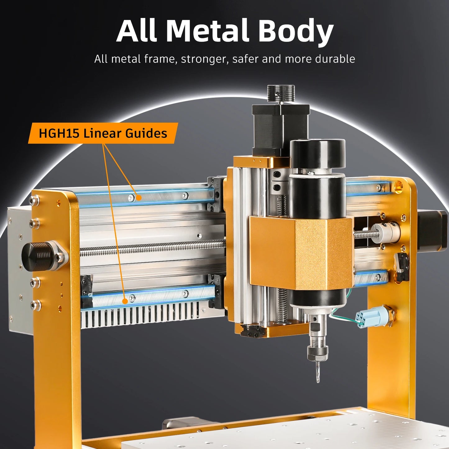 JEEL CNC 3018 Pro Ultra 500W All-Metal CNC Router Engraver
