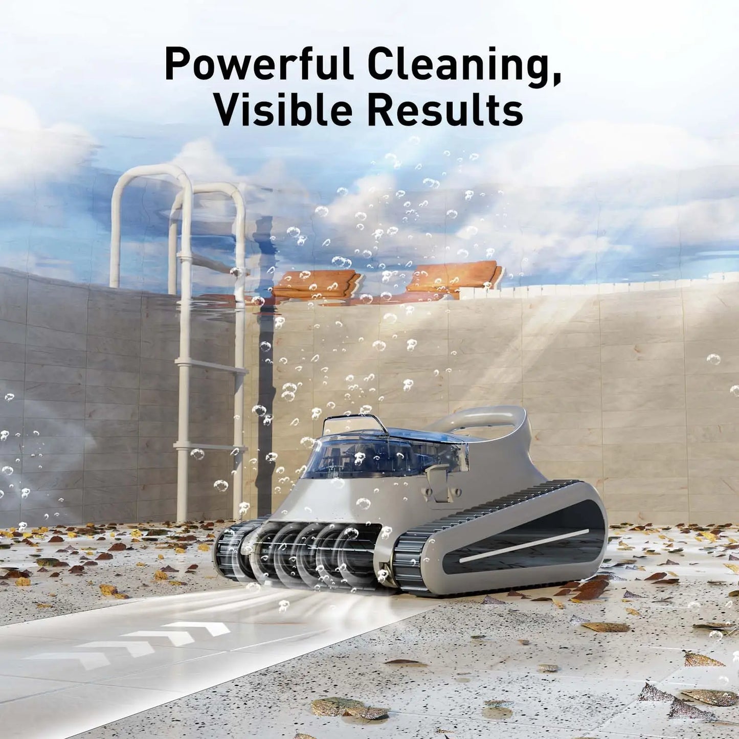 Seauto Crab Pro Cordless Robotic Pool Cleaner Inground Pools