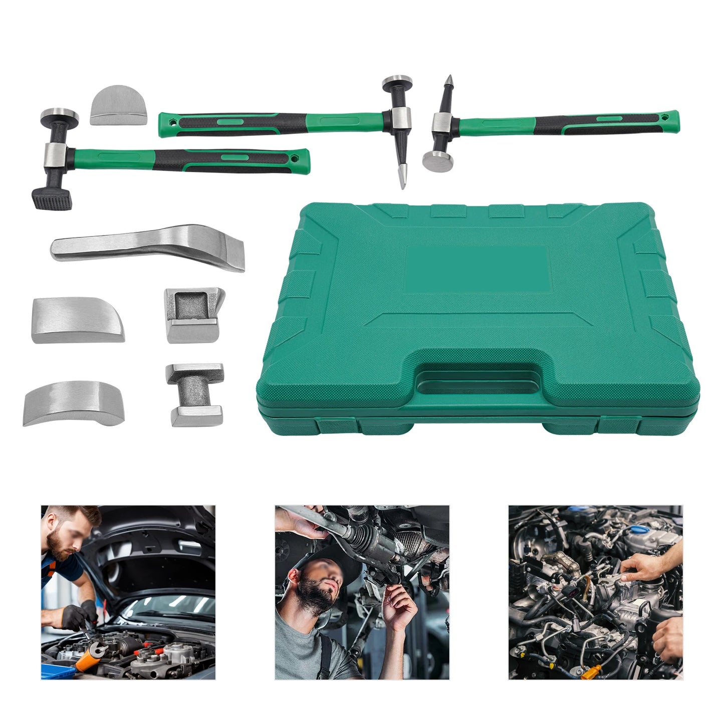 Bymaocar Car Dent Repair Kit With Steel Puller Tools