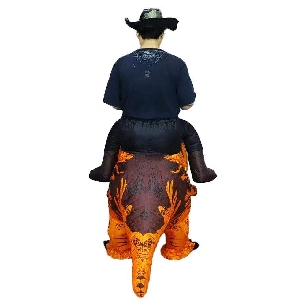 Inflatable Tyrannosaurus Rex Dinosaur Costume For Adult Cosplay