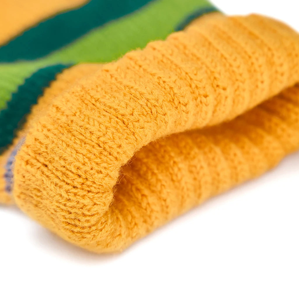 Coraline Knit Fingerless Gloves For Halloween Cosplay Costumes