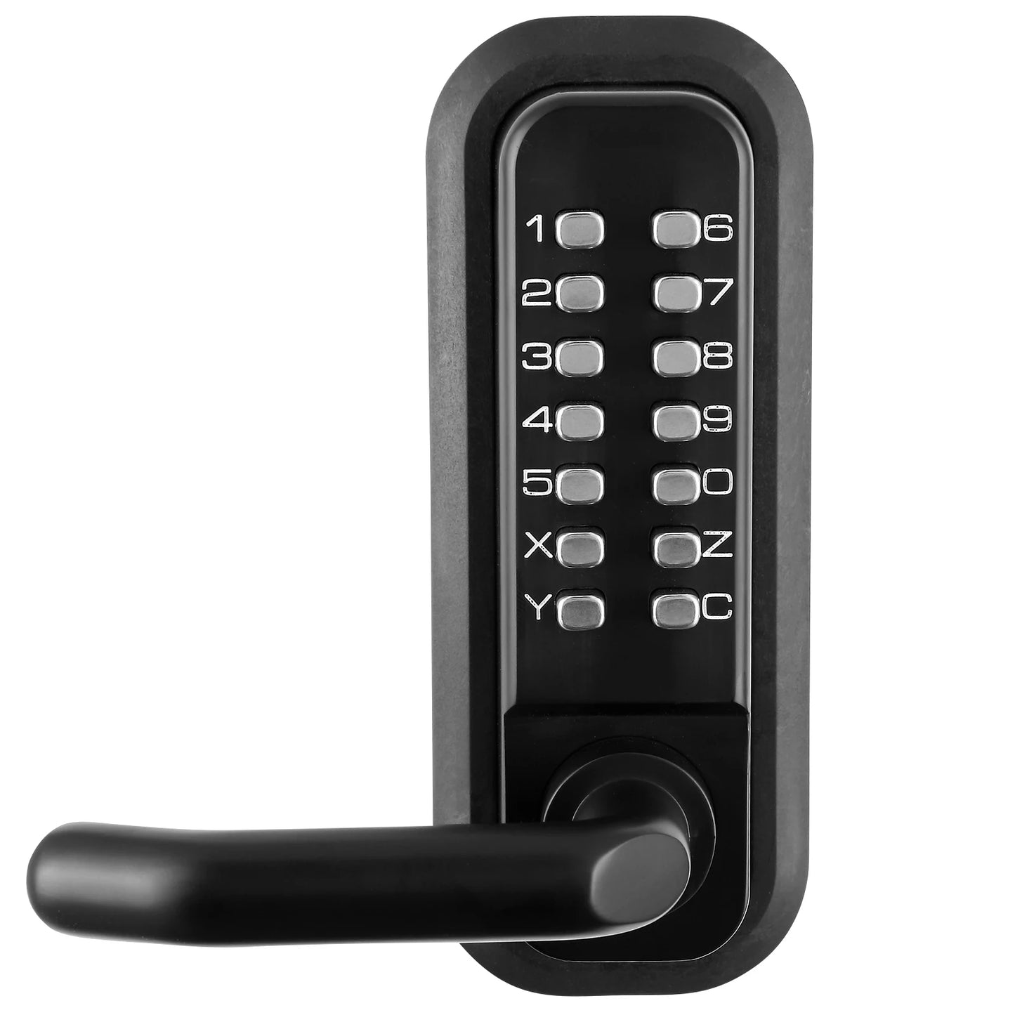 SucceBuy Mechanical Keyless Entry Door Lock With 14 Digit Keypad