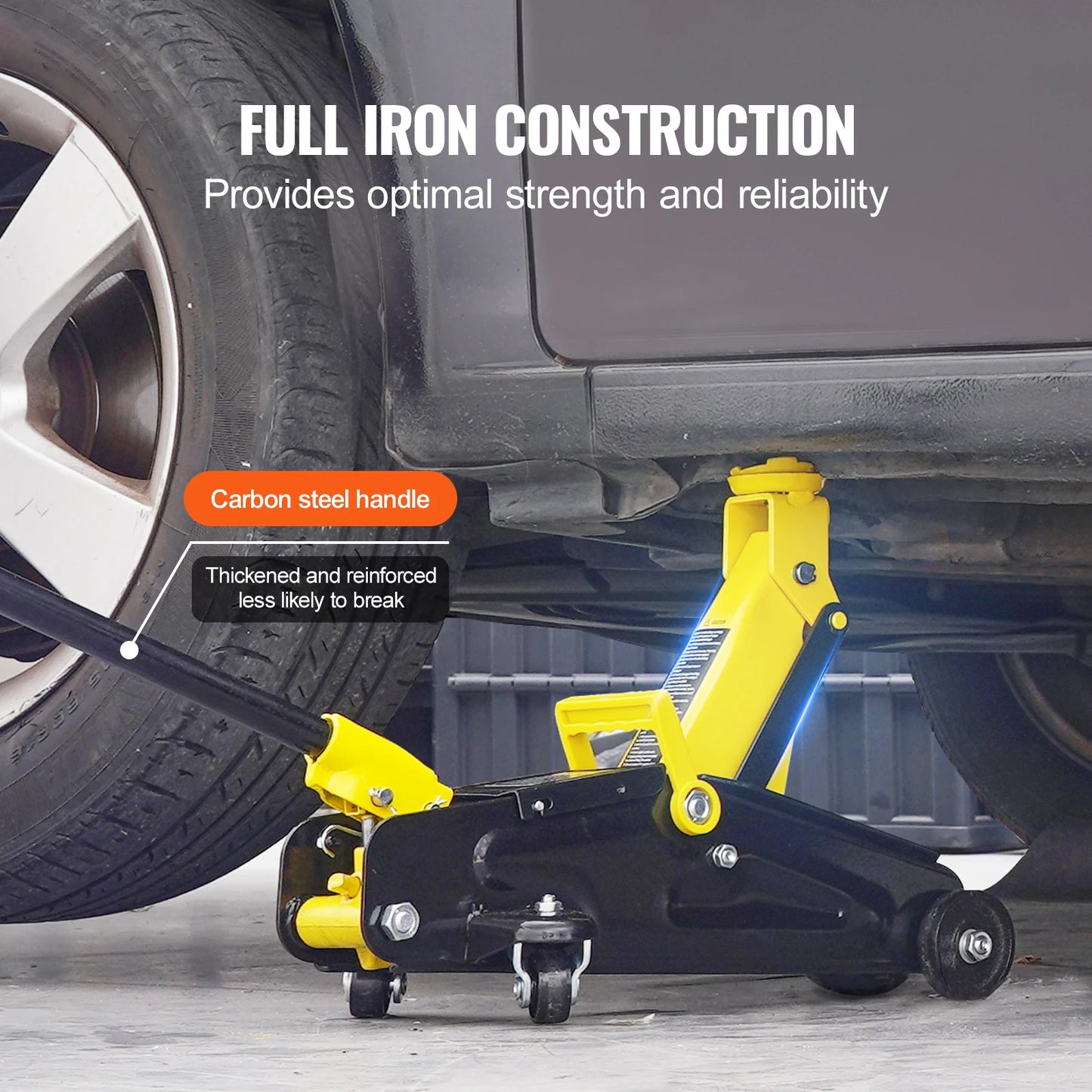 Succebuy Low Profile Floor Jack Heavy Duty Hydraulic Jack