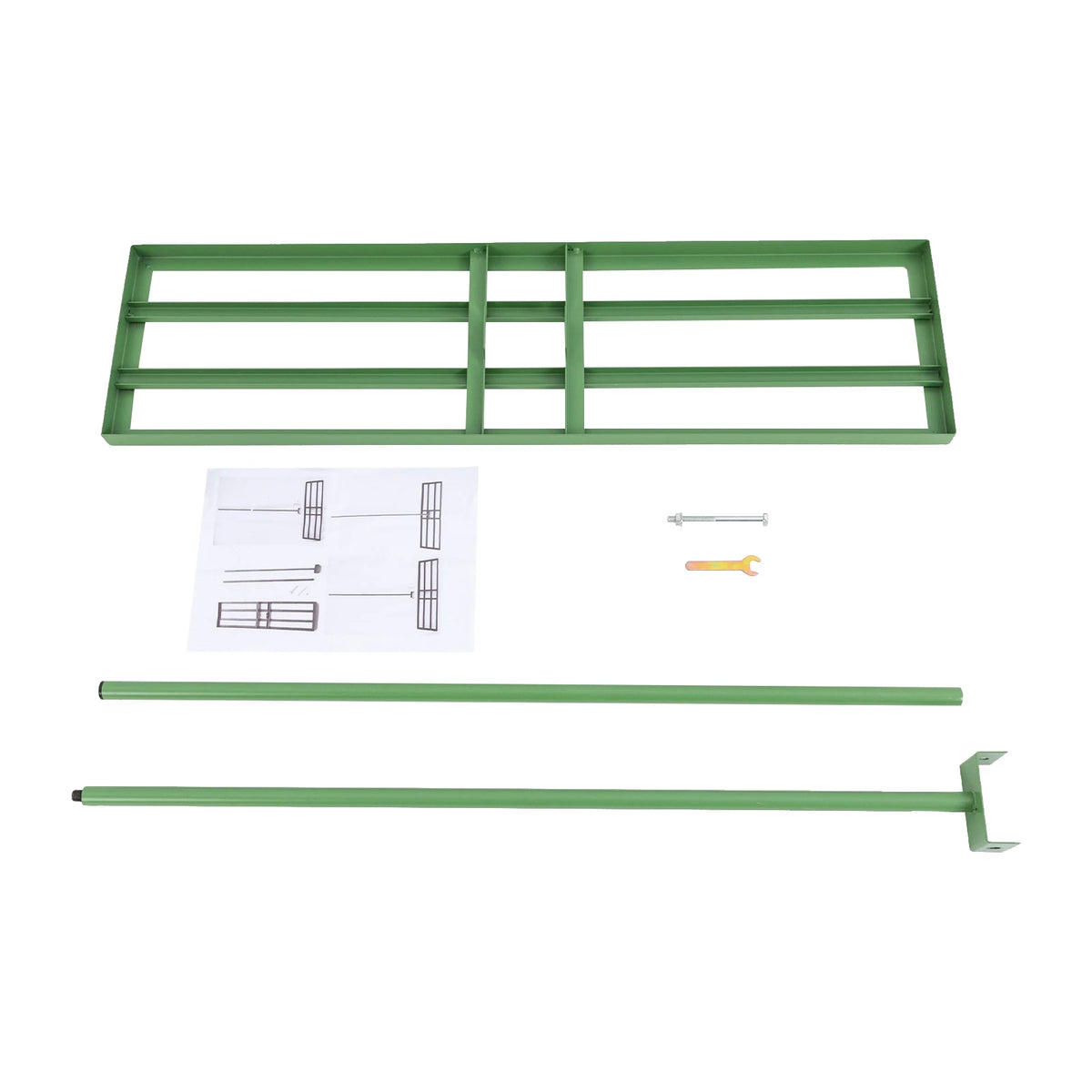 Bymaocar Steel Lawn Leveling Rake Tool For Yard And Garden