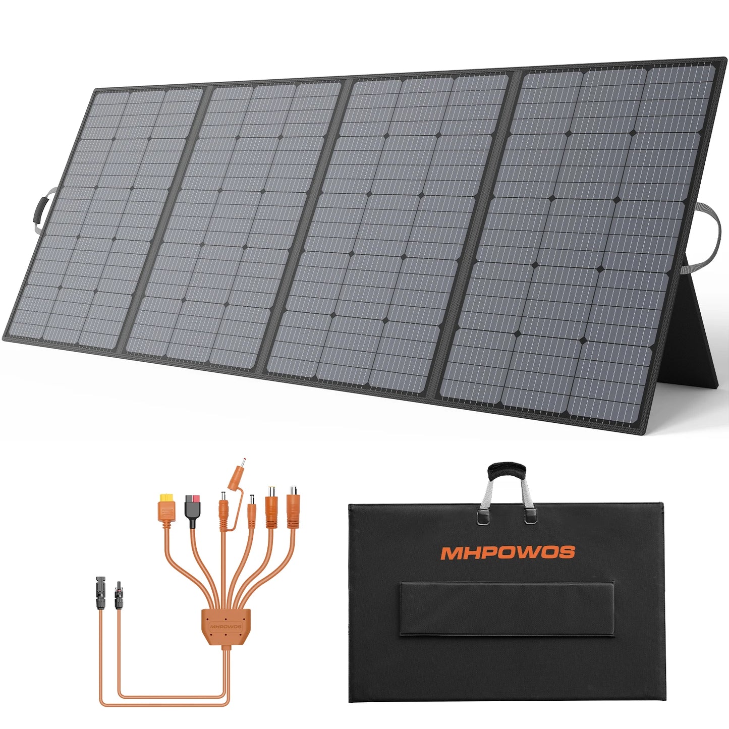 MHPOWOS Portable Solar Panel 400W For Power Stations And RVs