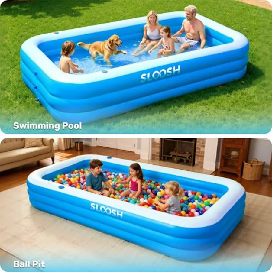 Durable Inflatable Above Ground Pool For Adults With Seats