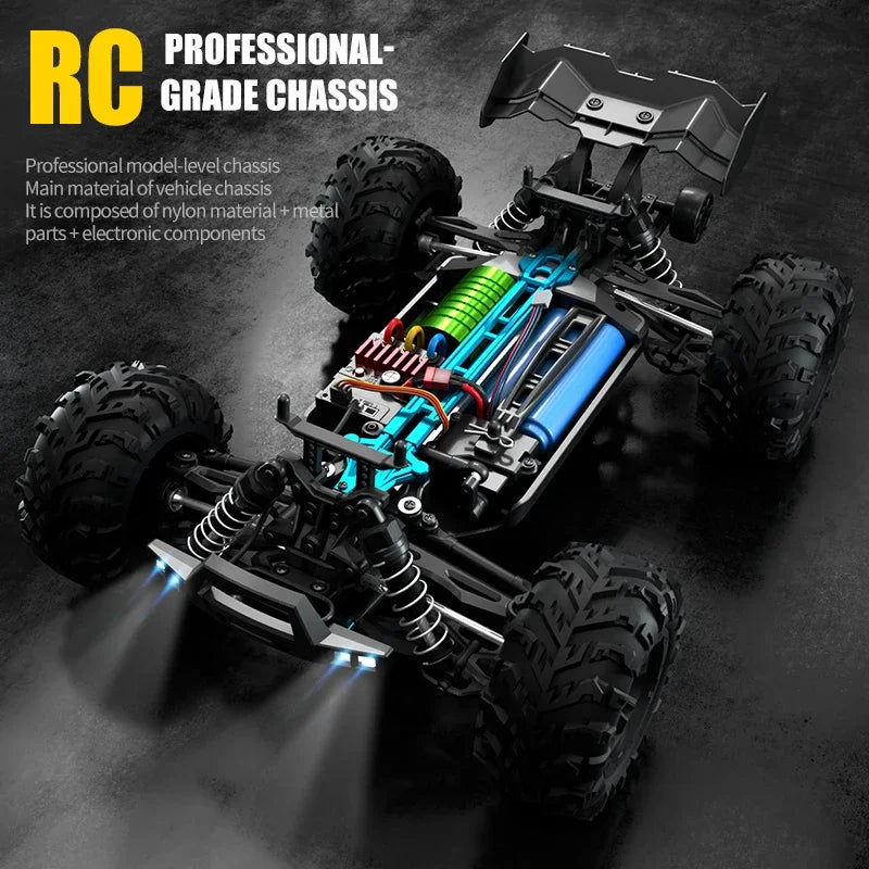 WDSZKMYF High Speed 4WD RC Car Brushless Off Road Truck
