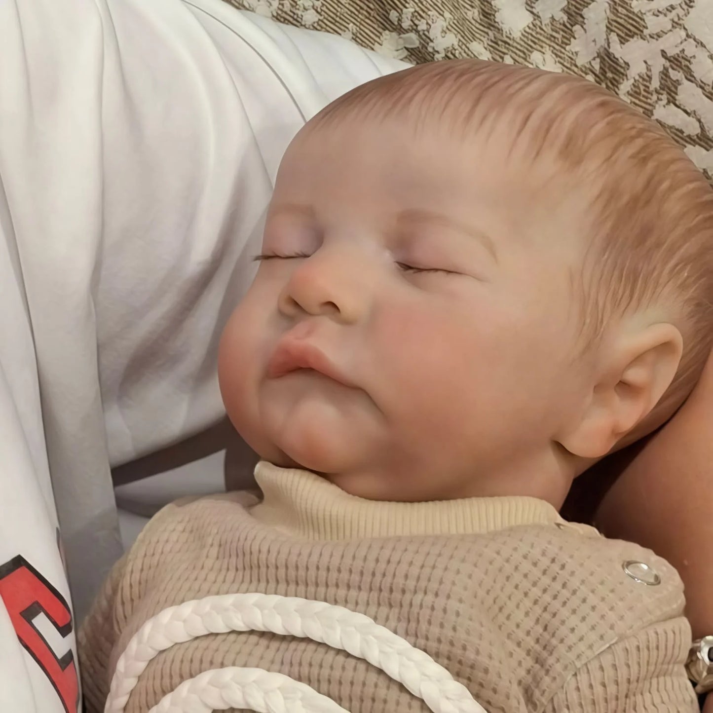 Risbecko Lifelike Reborn Doll Handmade With Vein Detail Vinyl Limbs