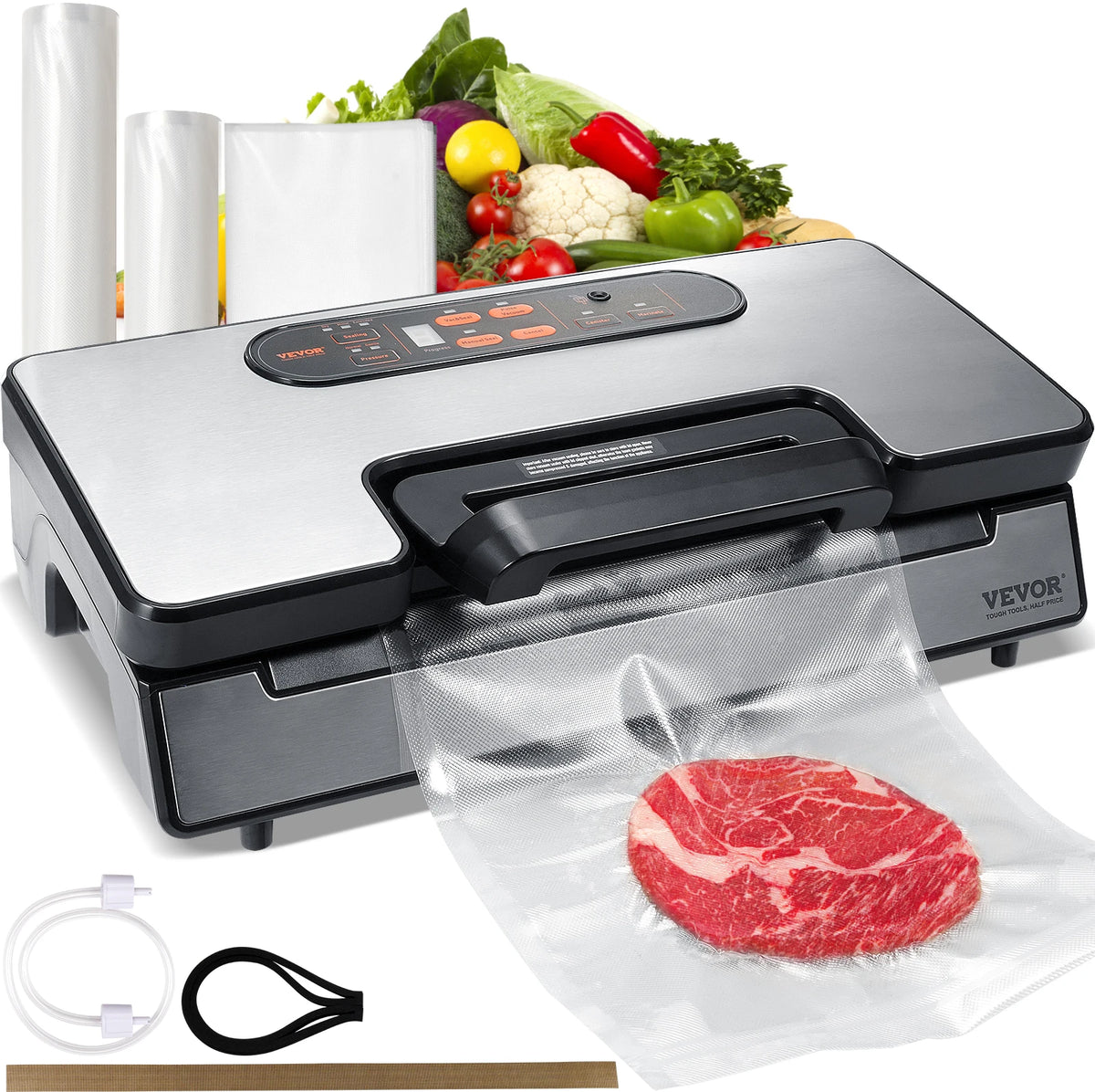 SucceBuy Electric Food Vacuum Sealer for Fresh Kitchen Packaging