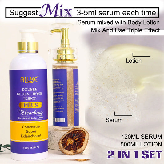 AILKE Brightening Body Milk For Even Skin Tone And Whitening