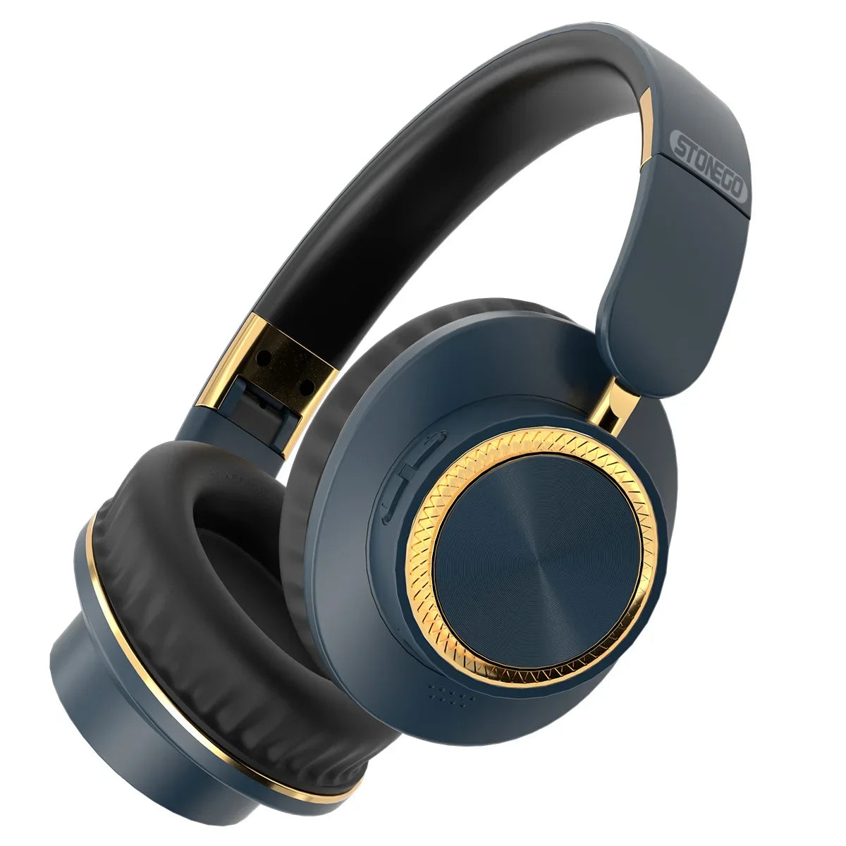Stonego Foldable Bluetooth Headphones Featuring HiFi Stereo Sound And Comfort