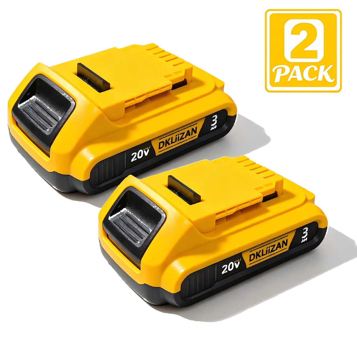 Rechargeable 20V Battery Pack Compatible With Dewalt Power Tools